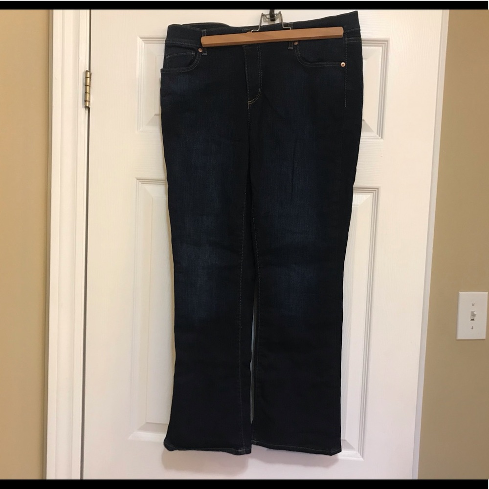 LOFT flared cropped jean- NWOT, never worn